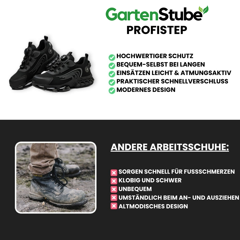 PROFISTEP S3 - DIE BEQUEMSTEN SICHERHEITSSCHUHE